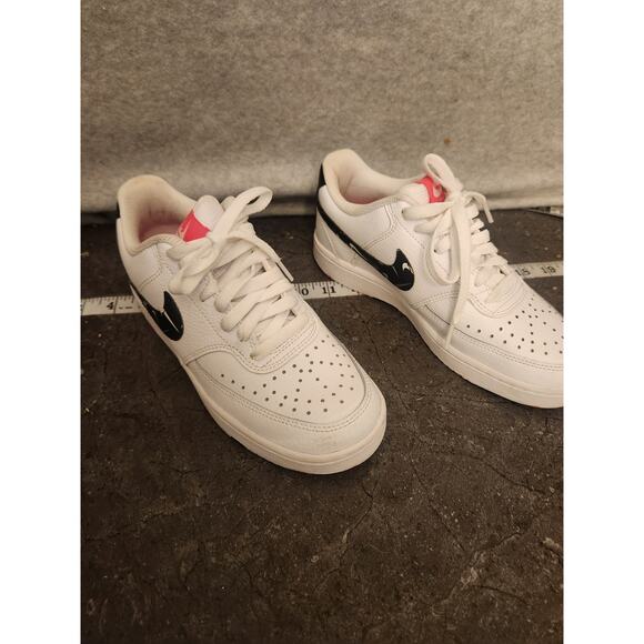 Nike Wmns Court Vision Low White Multi Swoosh DM8079 100 Women's US‎ 6 Sneaker - Picture 2 of 7